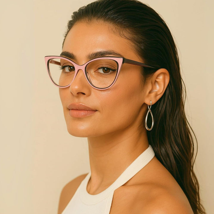 Oversized Cat Eye Reading Glasses for Women